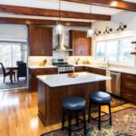 Kitchen Remodel – Cherry Shaker Cabinets and Prep Island