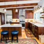 Kitchen Remodel – Cherry Shaker Cabinets and Prep Island