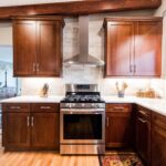 Kitchen Remodel – Cherry Shaker Cabinets and Prep Island