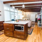 Kitchen Remodel – Cherry Shaker Cabinets and Prep Island