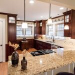 Kitchen Remodel University Area Syracuse Removed wall modernize layout with warm traditional finishes