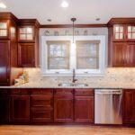 Kitchen Remodel University Area Syracuse Removed wall modernize layout with warm traditional finishes