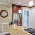 Kitchen Remodel University Area Syracuse Removed wall modernize layout with warm traditional finishes