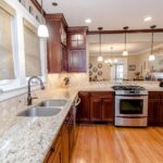 Kitchen Remodel University Area Syracuse Removed wall modernize layout with warm traditional finishes